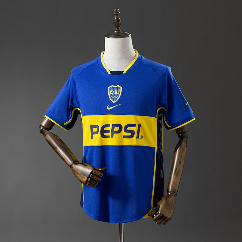 Boca Juniors 02-03 Home Retro Jersey S-XXL